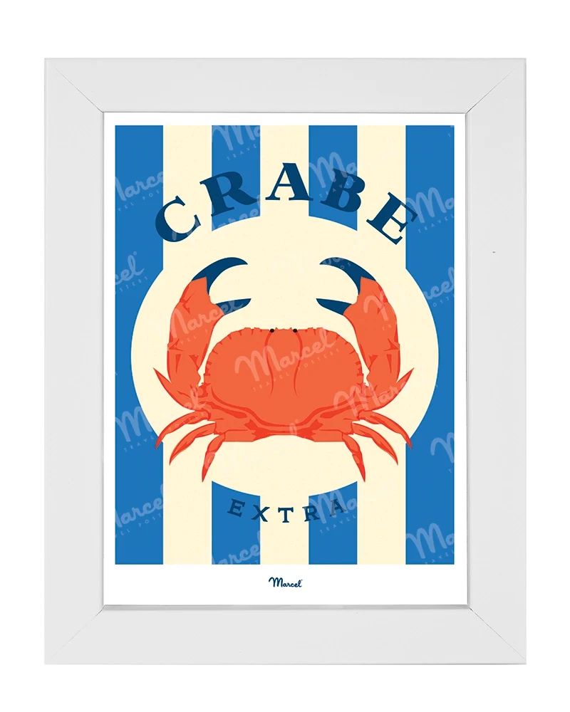 Carte postale Travel Color "Crabe"
