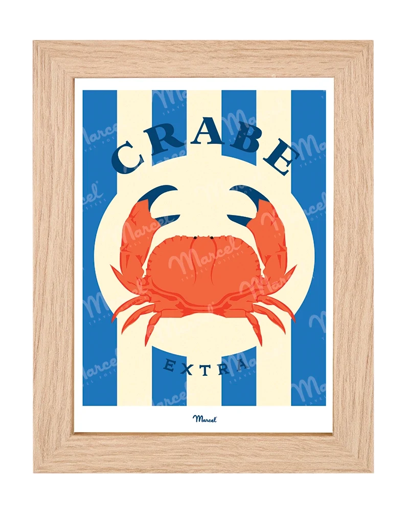 Carte postale Travel Color "Crabe"