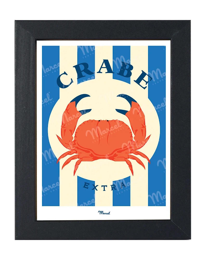 Carte postale Travel Color "Crabe"
