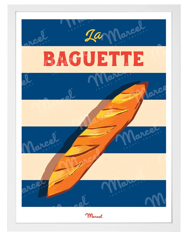 Affiche Travel Color "La Baguette"