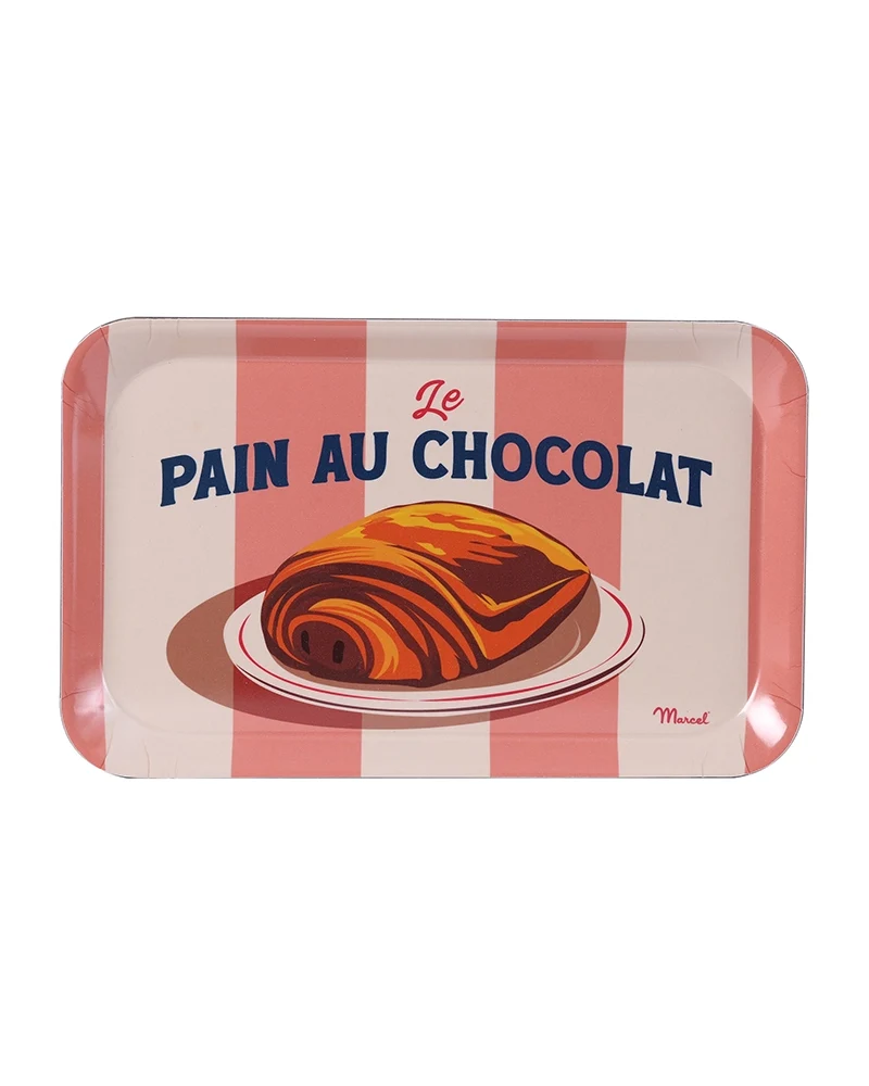 Petit Plateau de Cuisine TRAVEL COLOR "Le Pain au Chocolat"