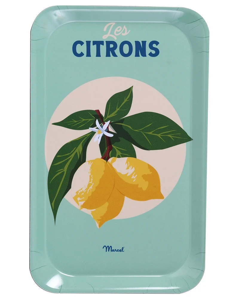 Petit Plateau de Cuisine TRAVEL COLOR "Les Citrons"