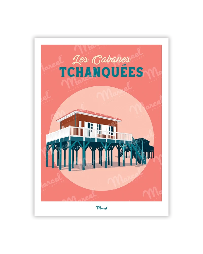 Carte postale Travel Color ARCACHON "les Cabanes Tchanquées"
