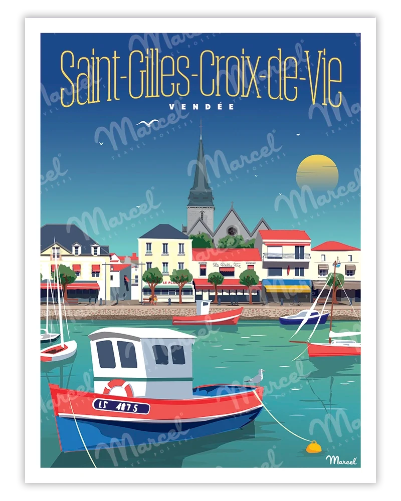 Affiche SAINT-GILLES-CROIX-DE-VIE