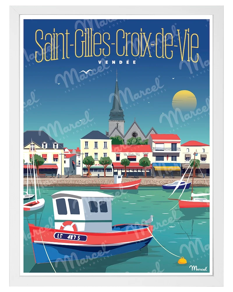 Affiche SAINT-GILLES-CROIX-DE-VIE