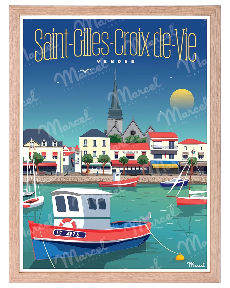 Affiche SAINT-GILLES-CROIX-DE-VIE