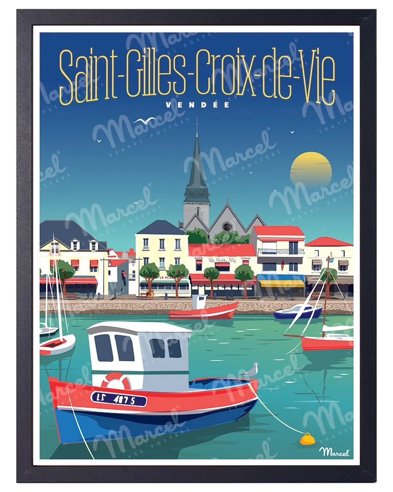 Affiche SAINT-GILLES-CROIX-DE-VIE