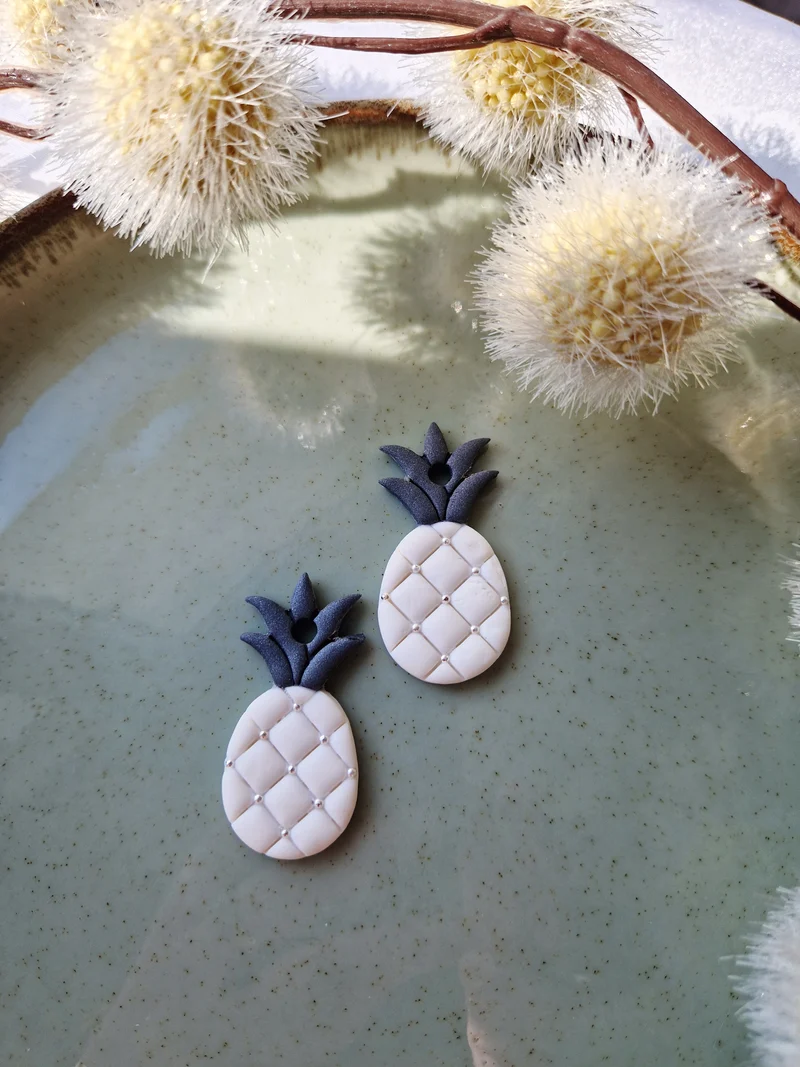 Pampilles "Ananas 🍍"(sans créoles).