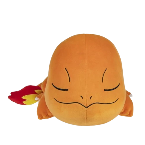 Peluche Salamèche qui dort 40cm