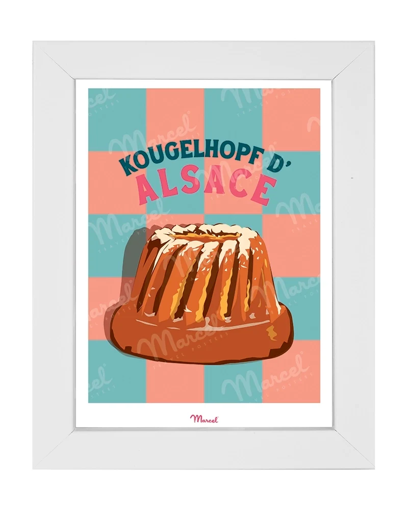 Carte postale Travel Color ALSACE "Kougelhopf d'Alsace"