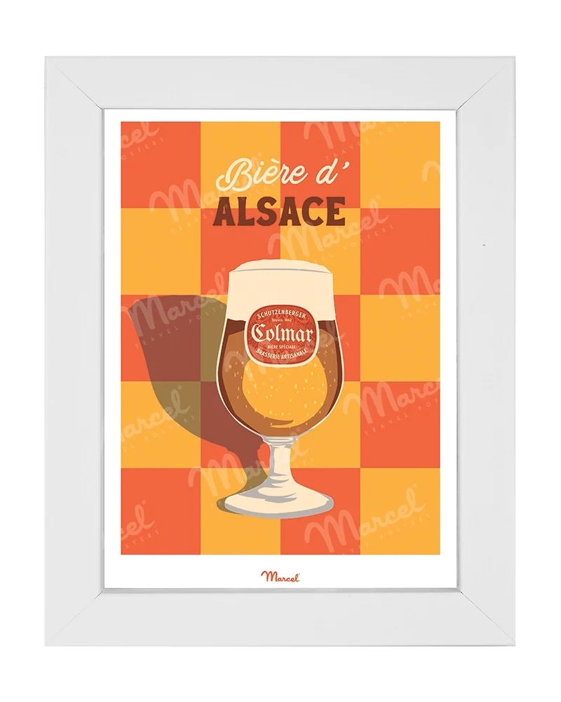 Carte postale Travel Color ALSACE "Bière d'Alsace"