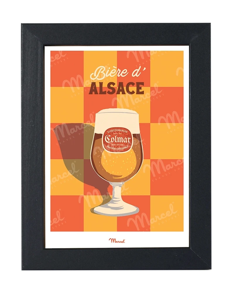 Carte postale Travel Color ALSACE "Bière d'Alsace"