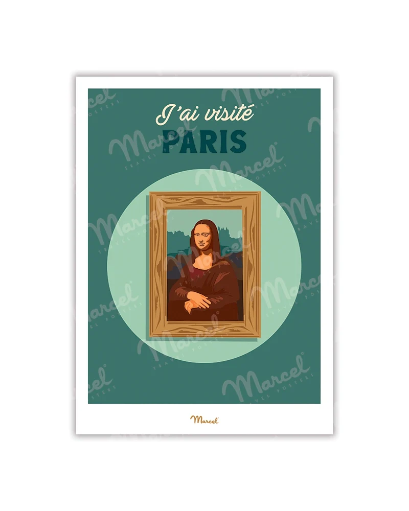 Carte postale Travel Color PARIS "Musée Tableau"