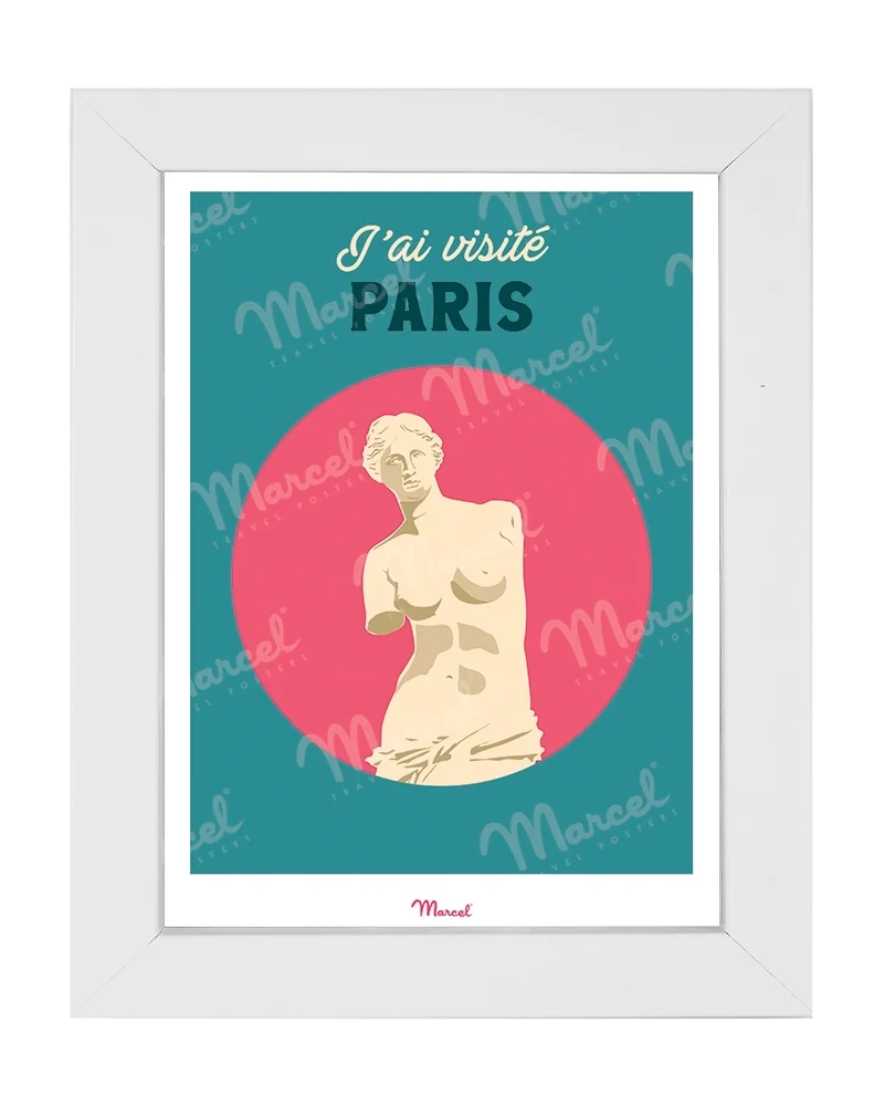 Carte postale Travel Color PARIS "Musée Statue"