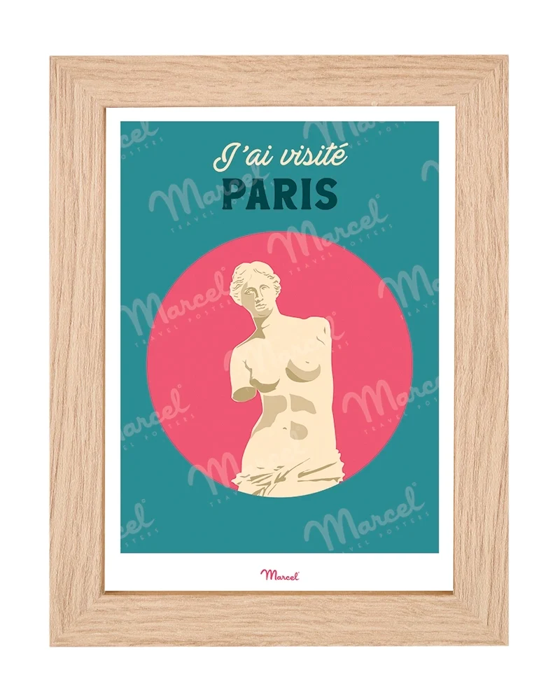 Carte postale Travel Color PARIS "Musée Statue"