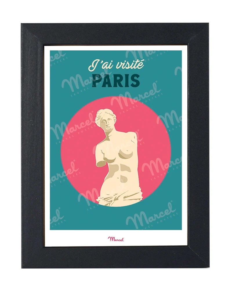 Carte postale Travel Color PARIS "Musée Statue"