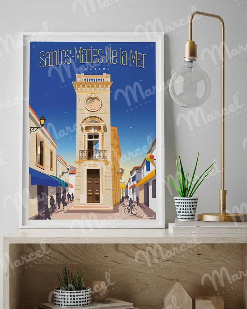 Affiche SAINTES-MARIES-DE-LA-MER "Le Musée"
