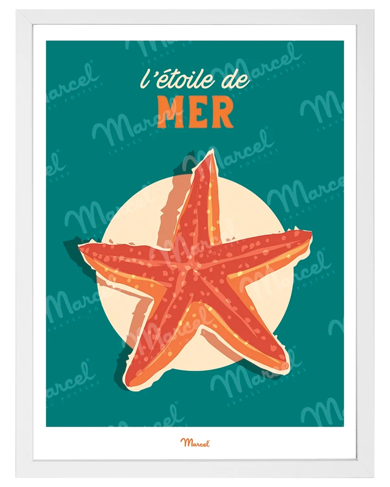 Affiche Travel Color "L'Etoile de Mer"
