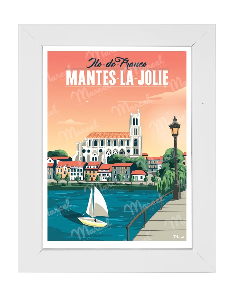 Carte Postale MANTES-LA-JOLIE