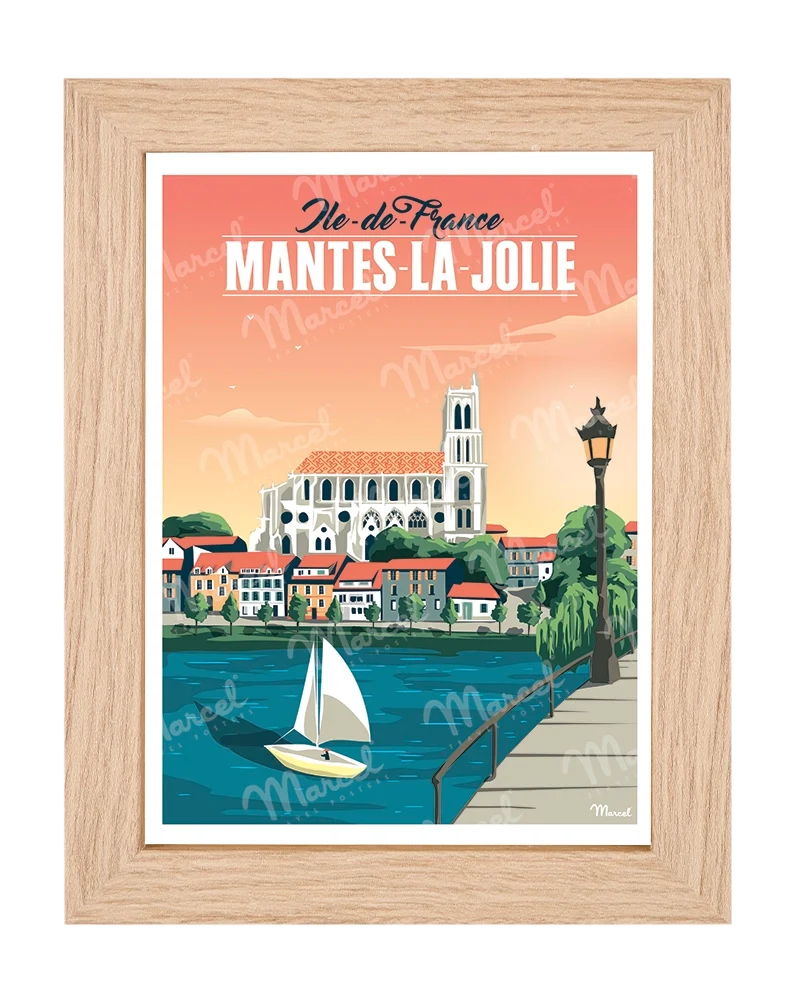 Carte Postale MANTES-LA-JOLIE