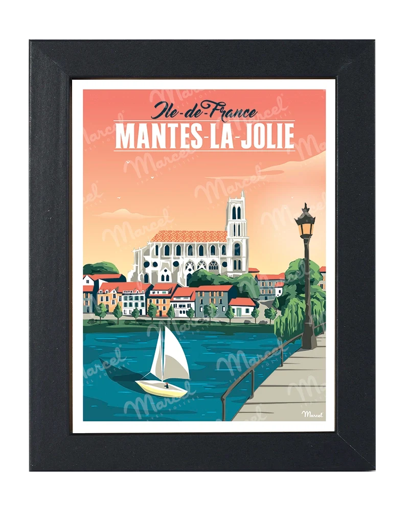 Carte Postale MANTES-LA-JOLIE