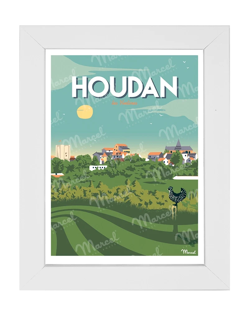 Carte Postale HOUDAN