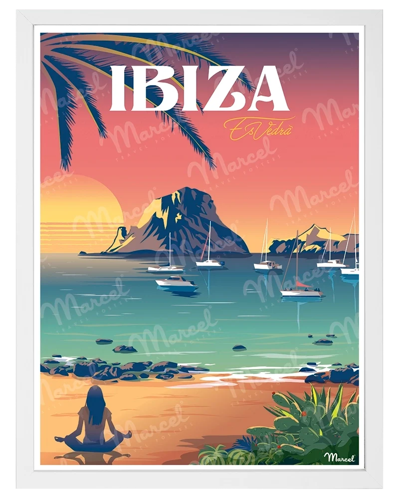 Affiche IBIZA "Es Vedrà"