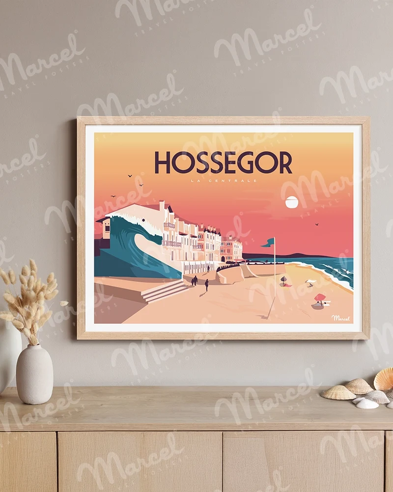Affiche HOSSEGOR "La Centrale" 2
