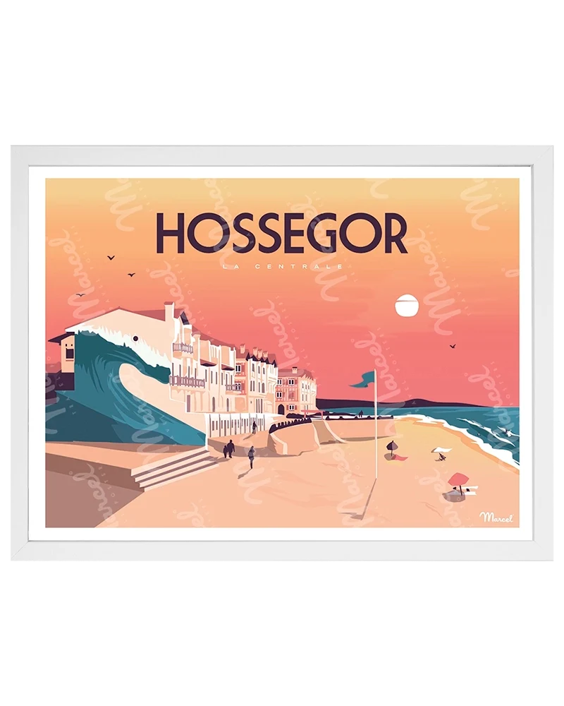 Affiche HOSSEGOR "La Centrale" 2