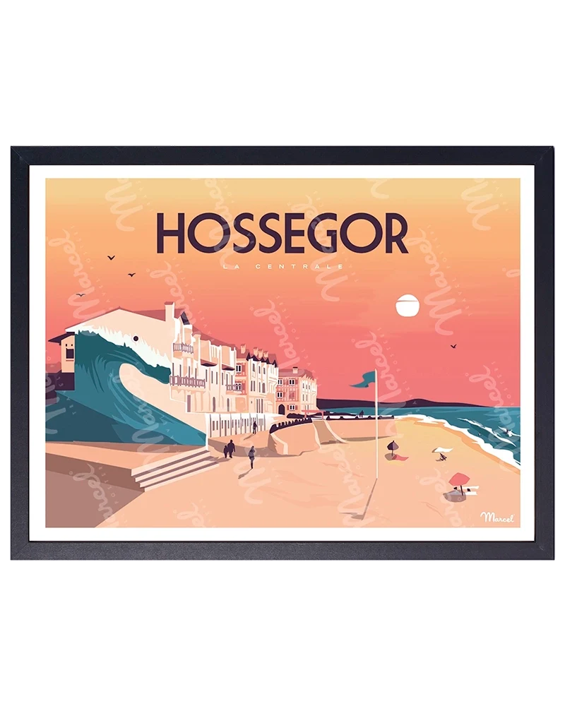 Affiche HOSSEGOR "La Centrale" 2