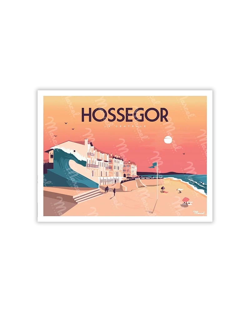 Carte Postale HOSSEGOR "La Centrale" 2