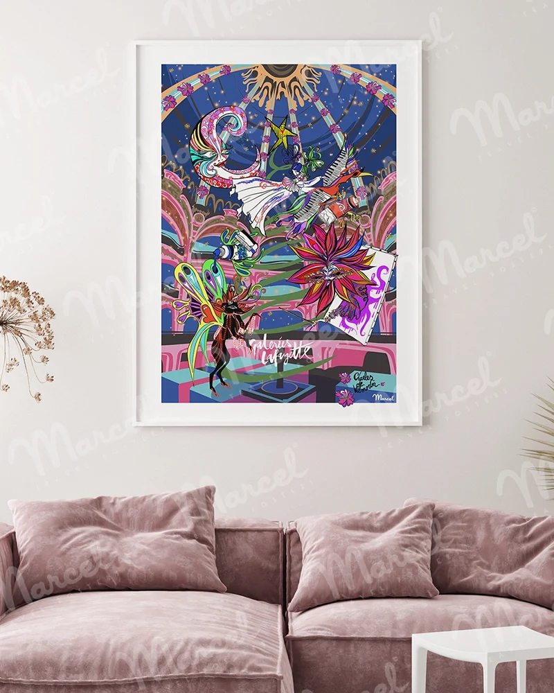 Affiche Haussman by Marcel X Charles de Vilmorin