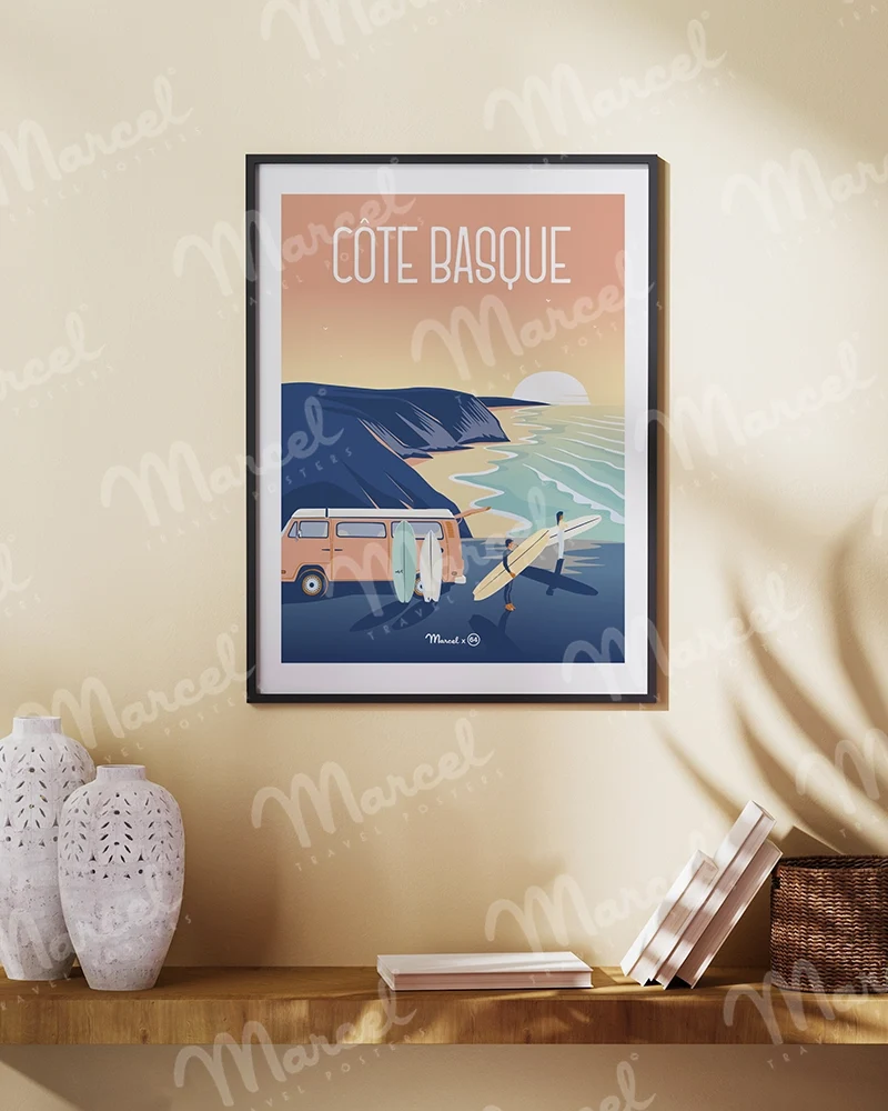 Affiche Collaboration Marcel x La Marque 64