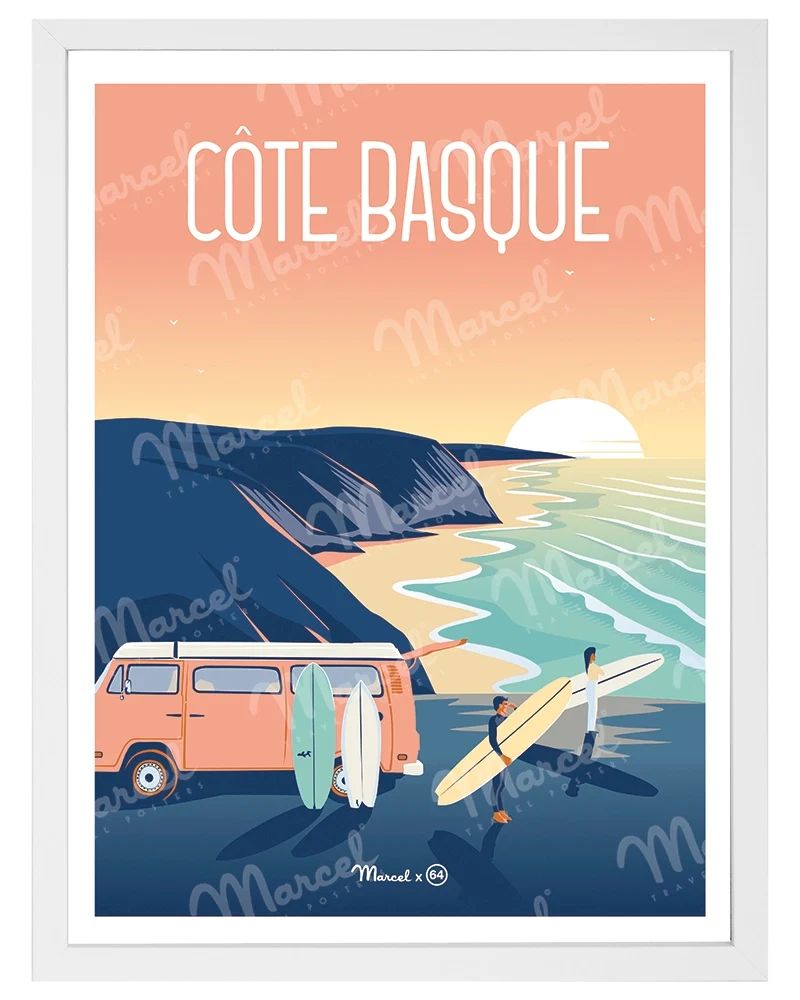 Affiche Collaboration Marcel x La Marque 64