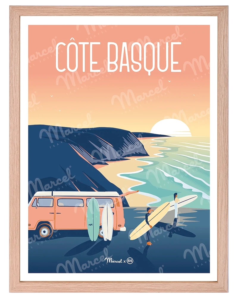 Affiche Collaboration Marcel x La Marque 64