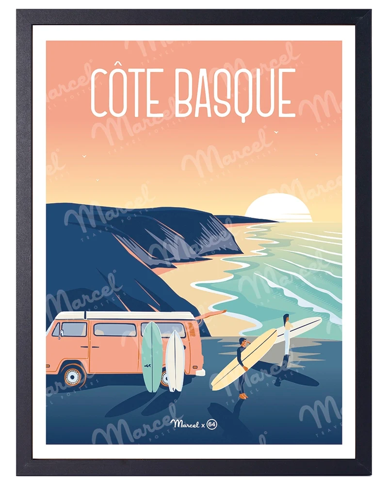 Affiche Collaboration Marcel x La Marque 64