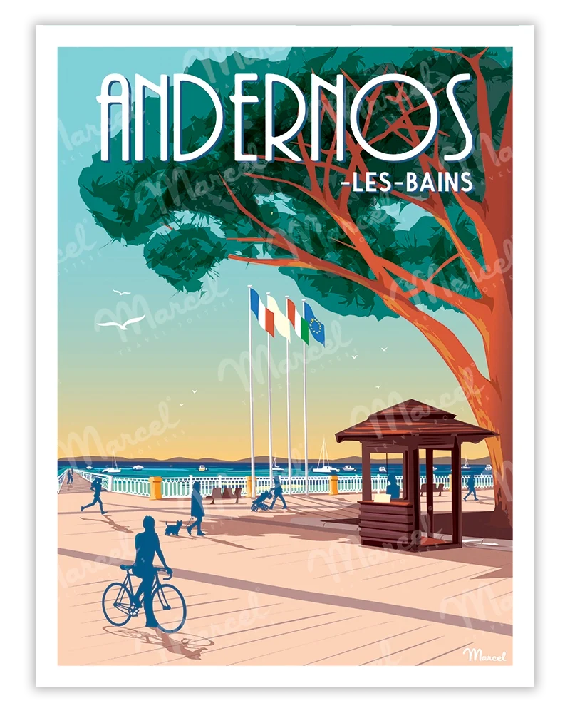 Affiche ANDERNOS-LES-BAINS