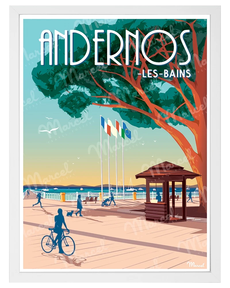 Affiche ANDERNOS-LES-BAINS