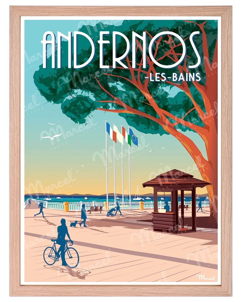 Affiche ANDERNOS-LES-BAINS