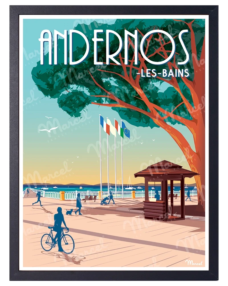Affiche ANDERNOS-LES-BAINS