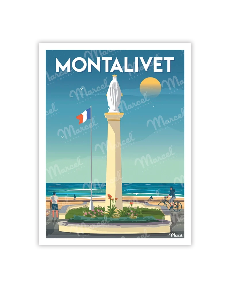 Carte Postale MONTALIVET "La Colonne"