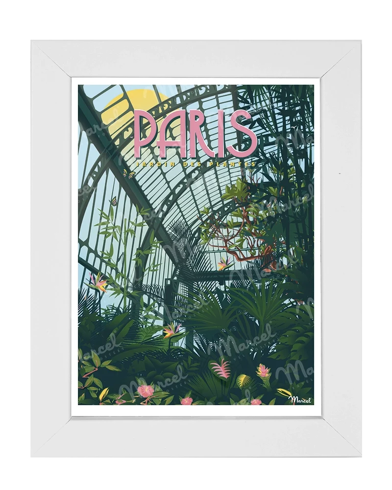Carte Postale PARIS "Jardin des plantes"