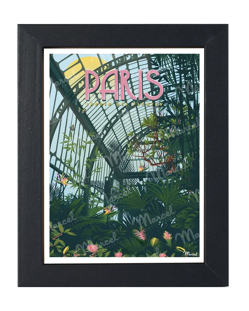 Carte Postale PARIS "Jardin des plantes"