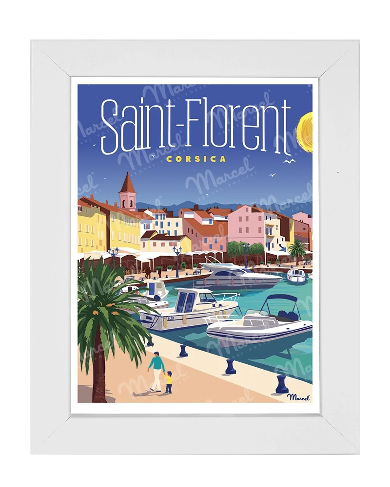 Carte Postale CORSE "Saint-Florent"