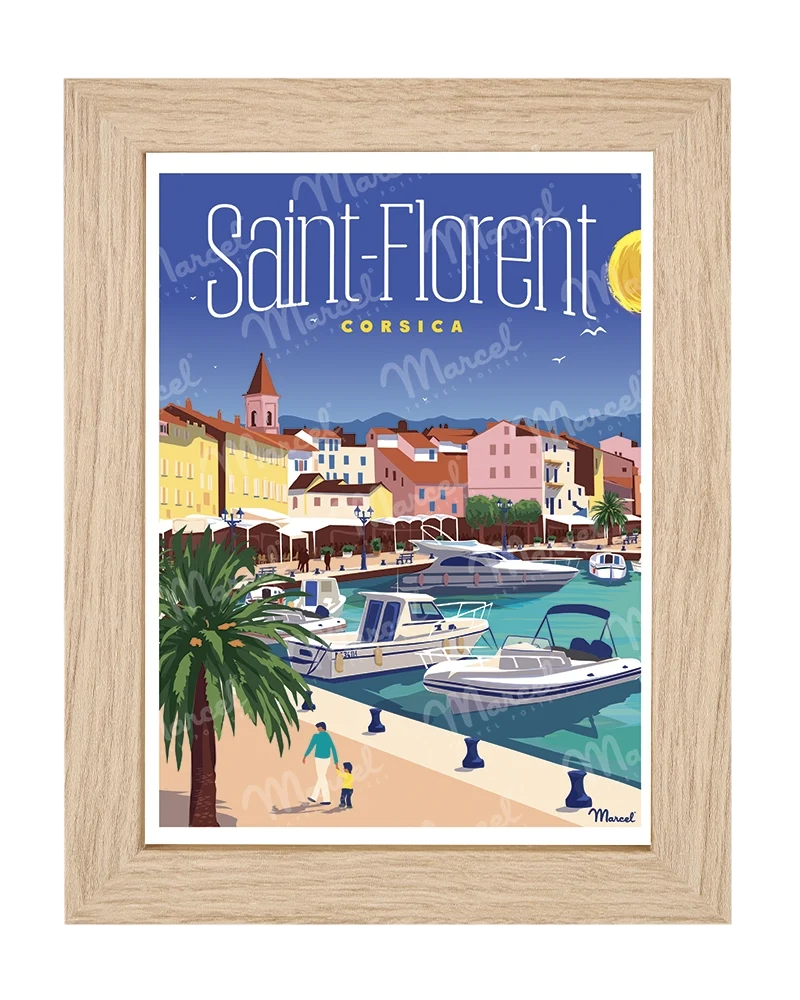 Carte Postale CORSE "Saint-Florent"