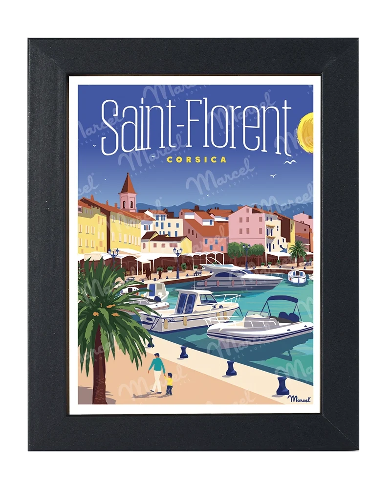 Carte Postale CORSE "Saint-Florent"