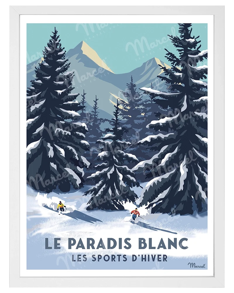Affiche "Le Paradis blanc"