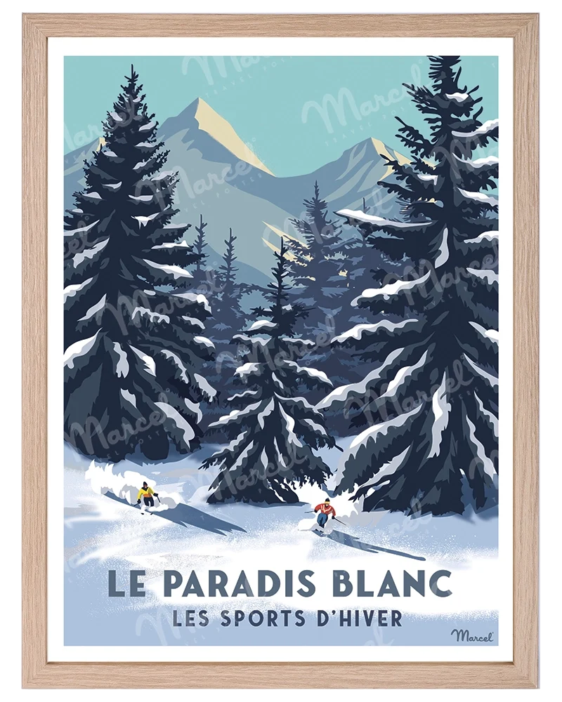 Affiche "Le Paradis blanc"