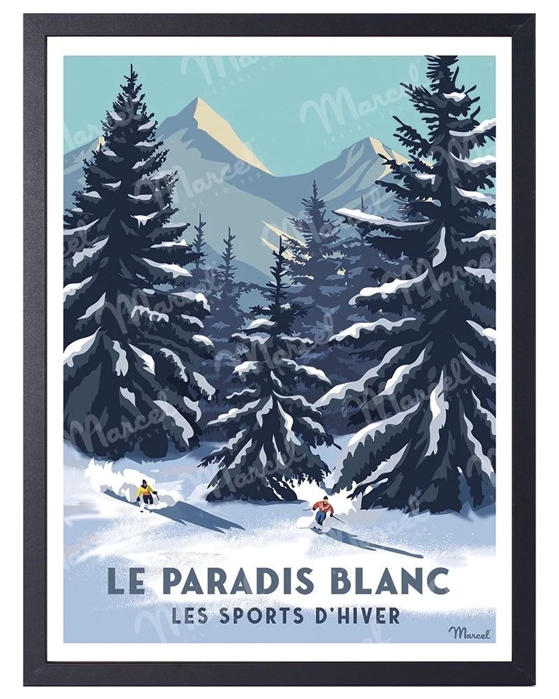 Affiche "Le Paradis blanc"