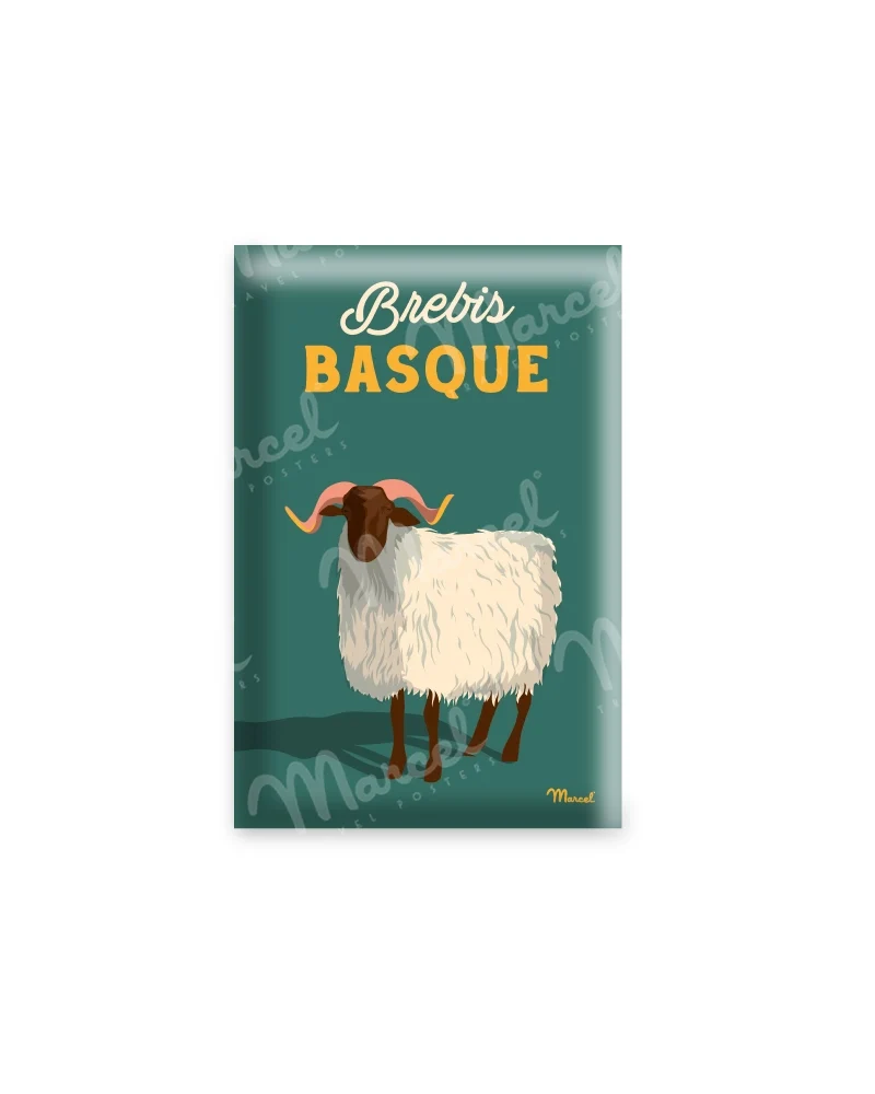 Magnet Travel Color "Brebis Basque"